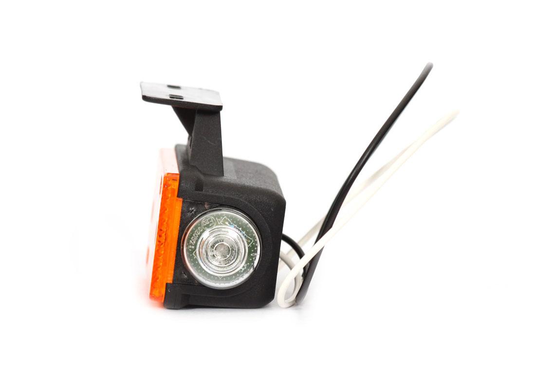 POSITION LIGHT ON LEFT BRACKET (FRONT/REAR AND SIDE + RETRO-REFLECTOR)